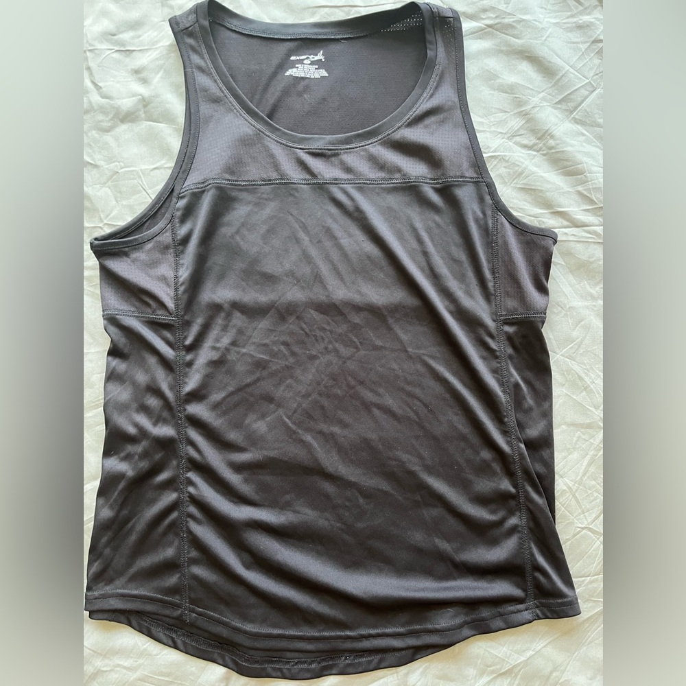 #59 Black Exertek Athletic Tank Size M